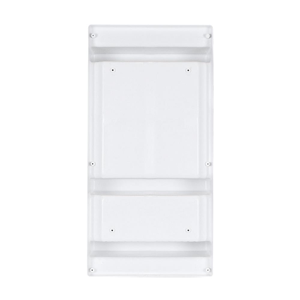 3-TIER WALL SHELF QUEEN SH-CAB-W03-WT WHITE