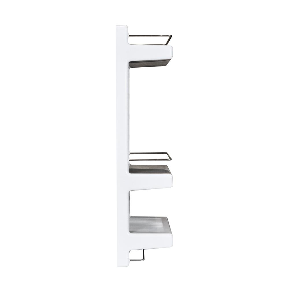 3-TIER WALL SHELF QUEEN SH-CAB-W03-WT WHITE
