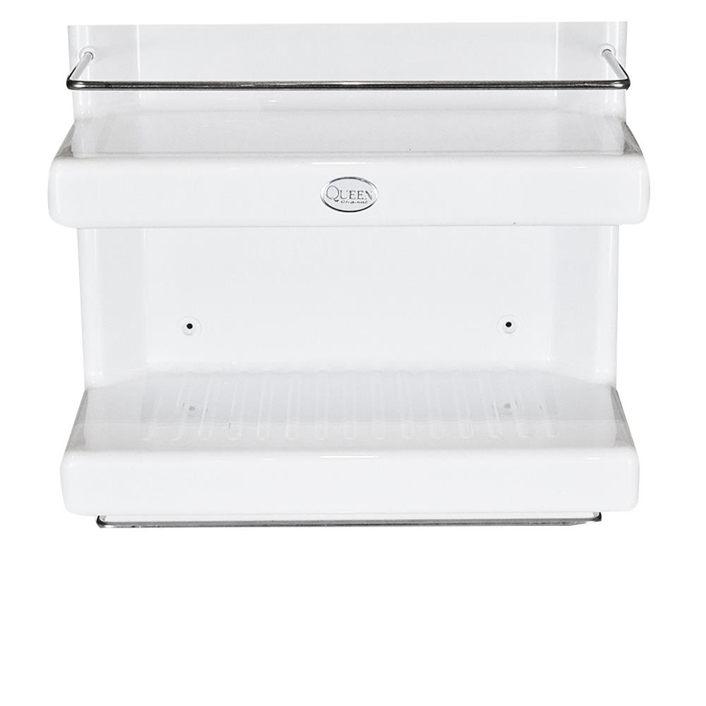 3-TIER WALL SHELF QUEEN SH-CAB-W03-WT WHITE