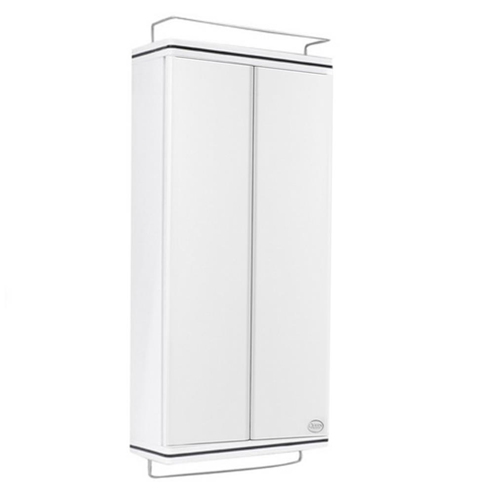 PLASTIC STORAGE CABINET QUEEN CLICK WHITE