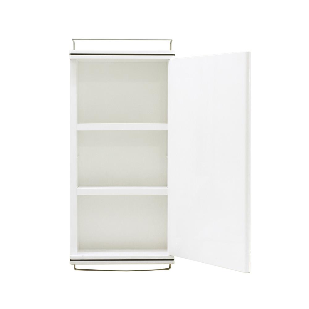 PLASTIC CABINET QUEEN STEP WHITE