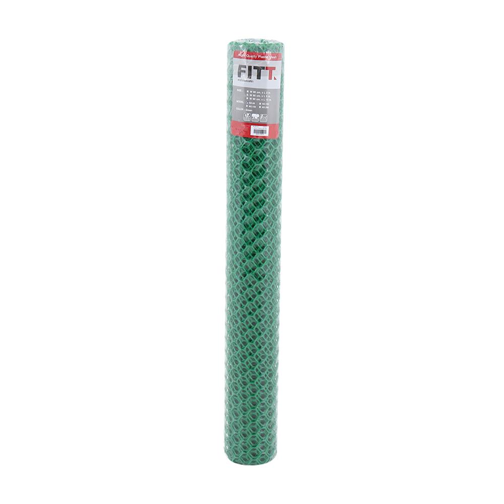 PLASTIC MESH FITT #60 0.9x5M GREEN