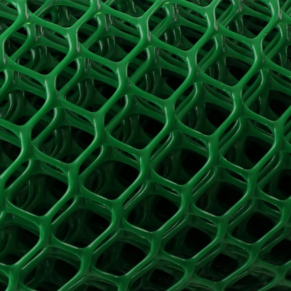 PLASTIC MESH FITT #100 0.9x5M GREEN
