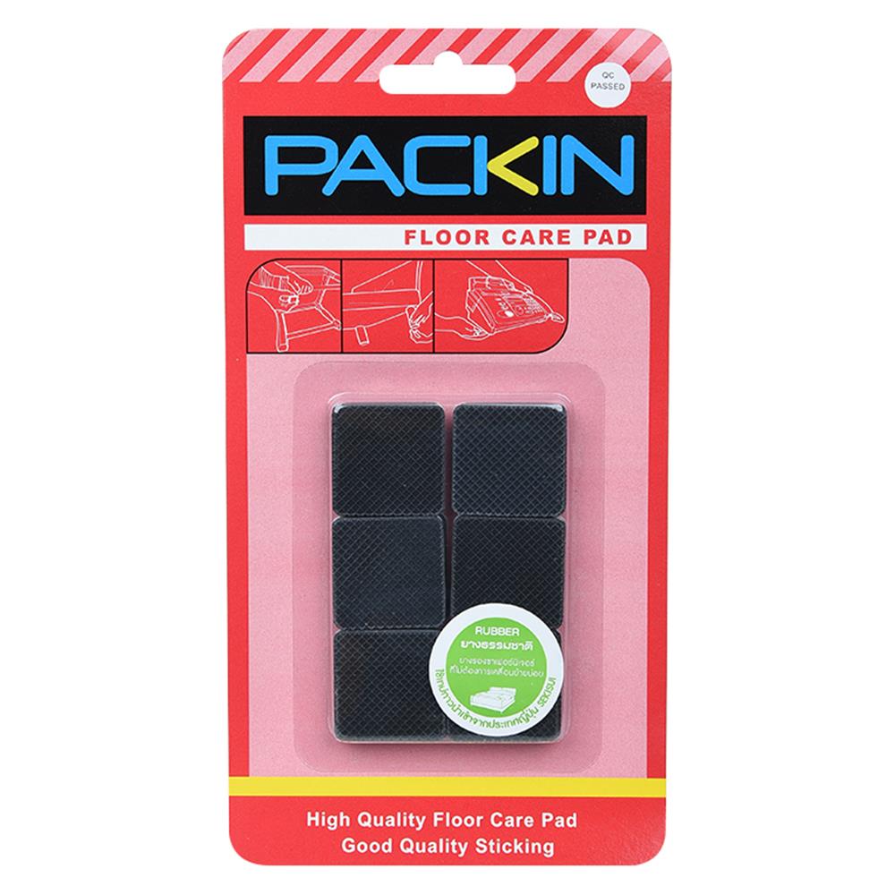 FLOOR RUBBER PAD PACK IN DIY SQUARE 25X3MM