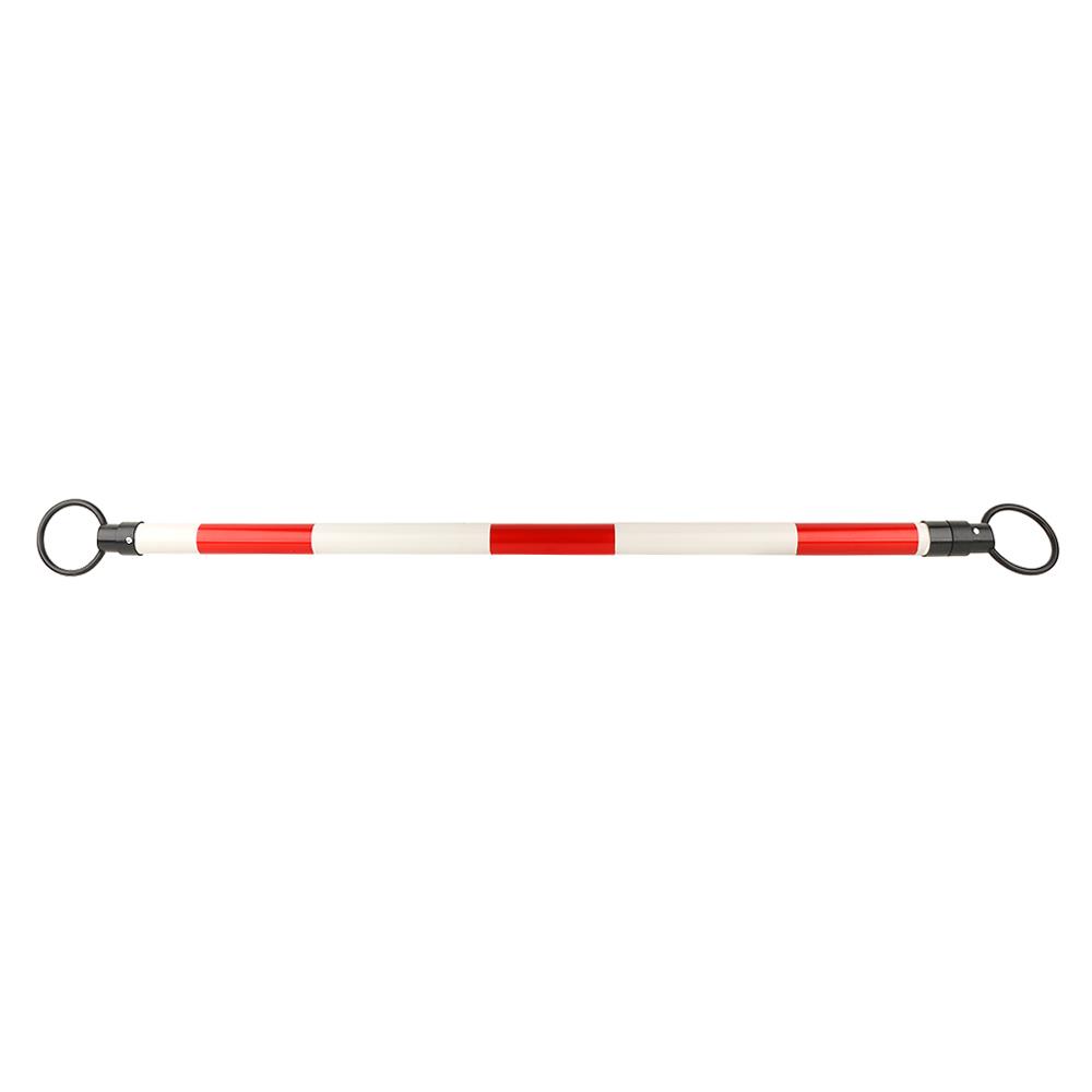 TRAFFIC BARRIER RIGHT 2M WHITE/RED