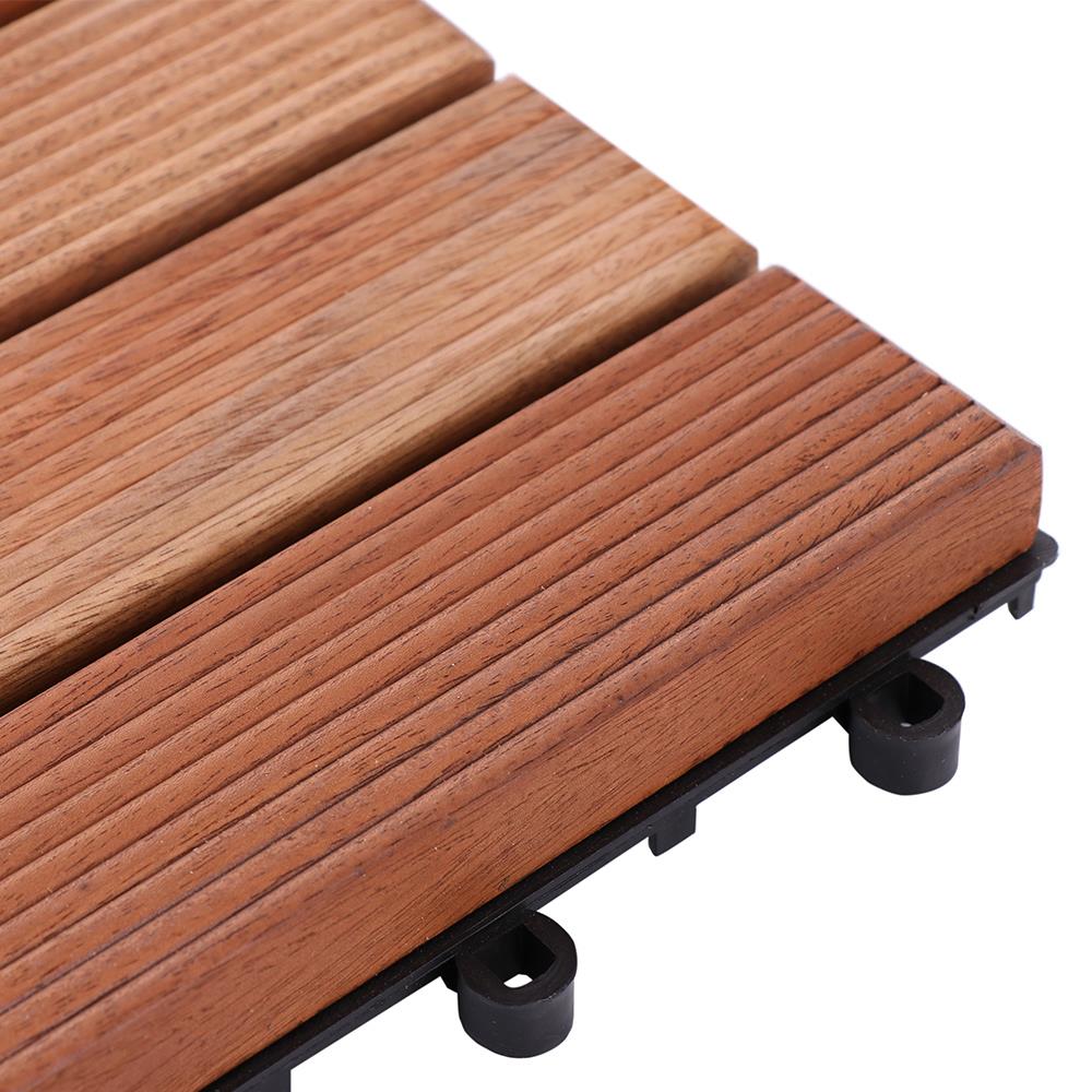 WOODEN FLOOR DECKING SPRING 30X30CM