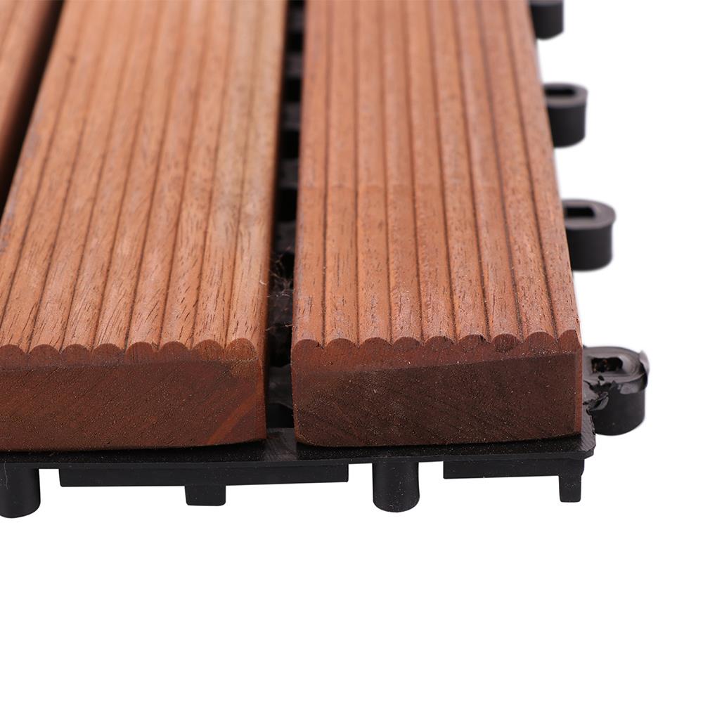 WOODEN FLOOR DECKING SPRING 30X30CM