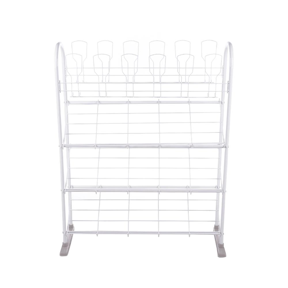 3 TIER SHOE RACK STACKO MPS-15EC 30X8X93CM WHITE