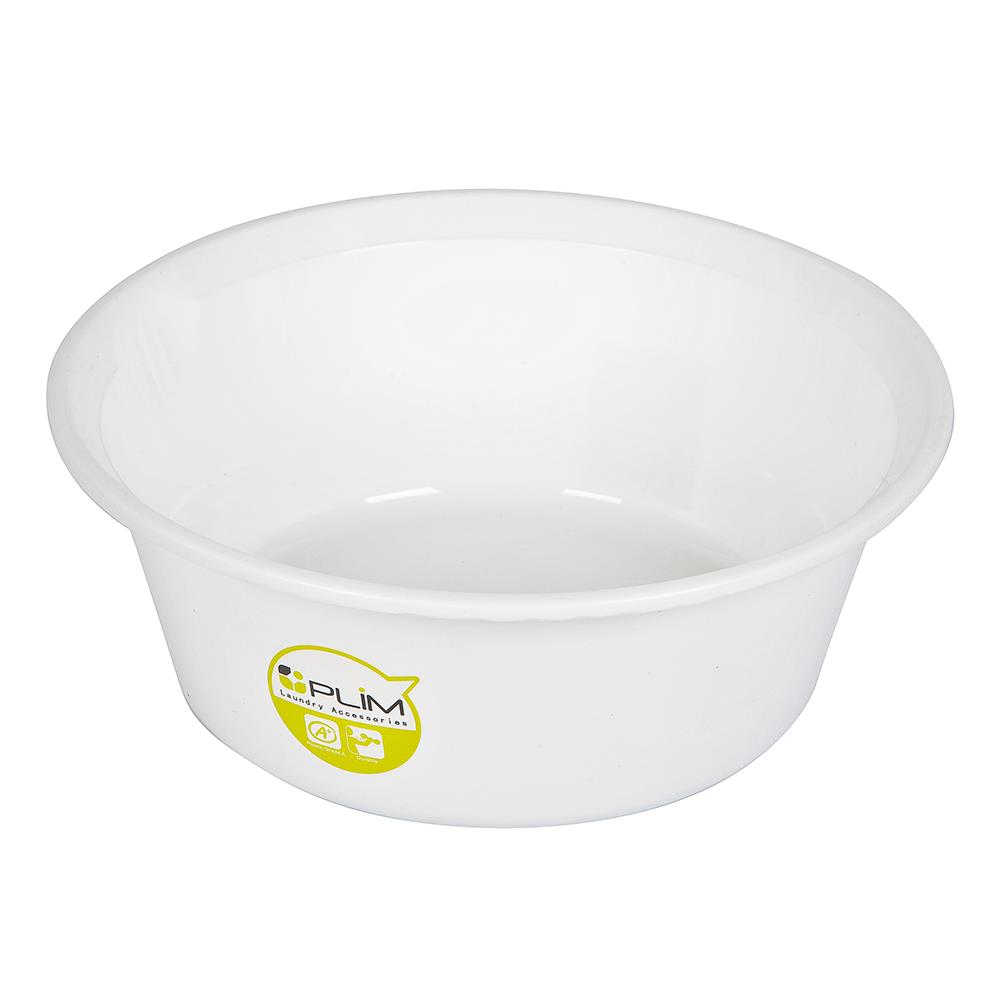 ROUND BASIN PLIM 30cm WHITE