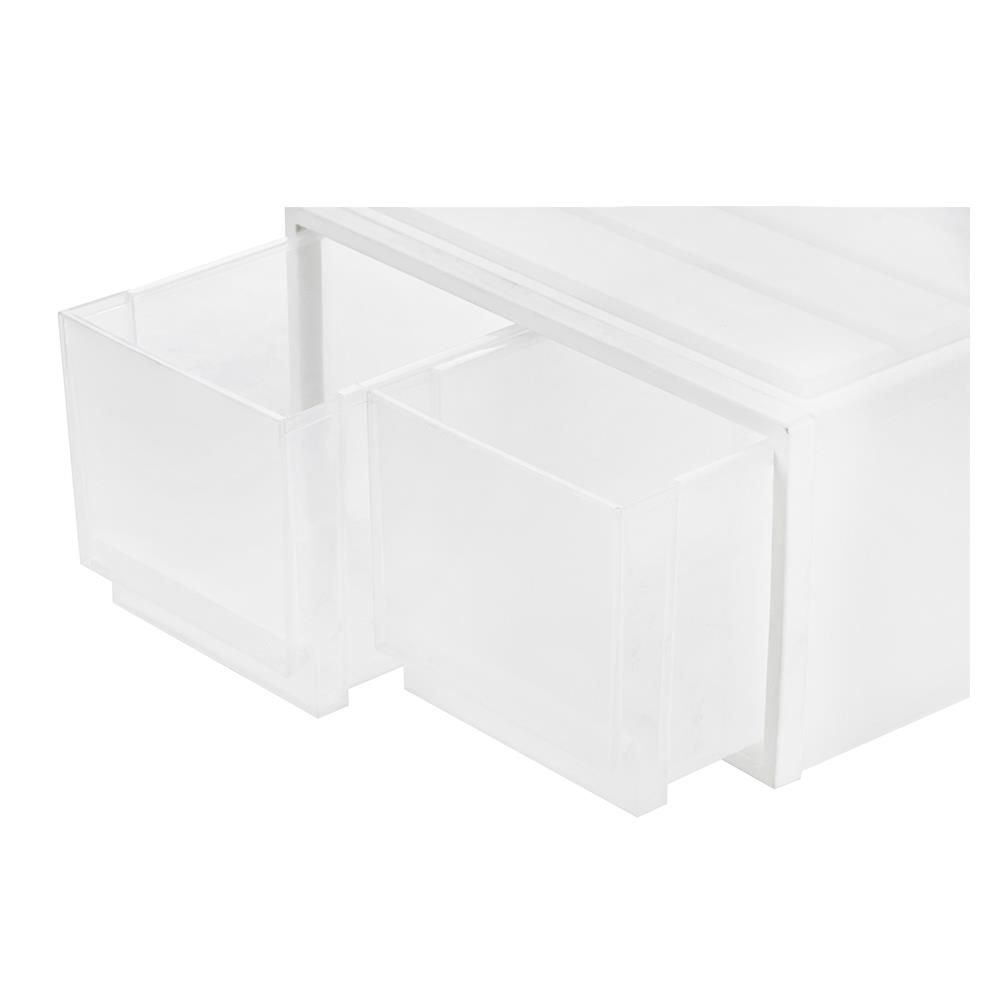 2 DRAWER BOX STACKO CK-72 40X35.8X21.2CM WHITE