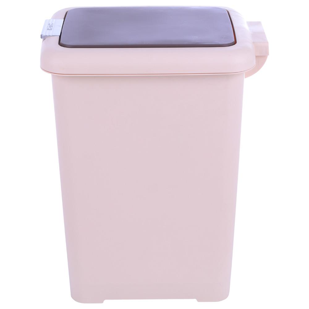 SQUARE DUSTBIN PEDAL ACCO G2210 30L BEIGE