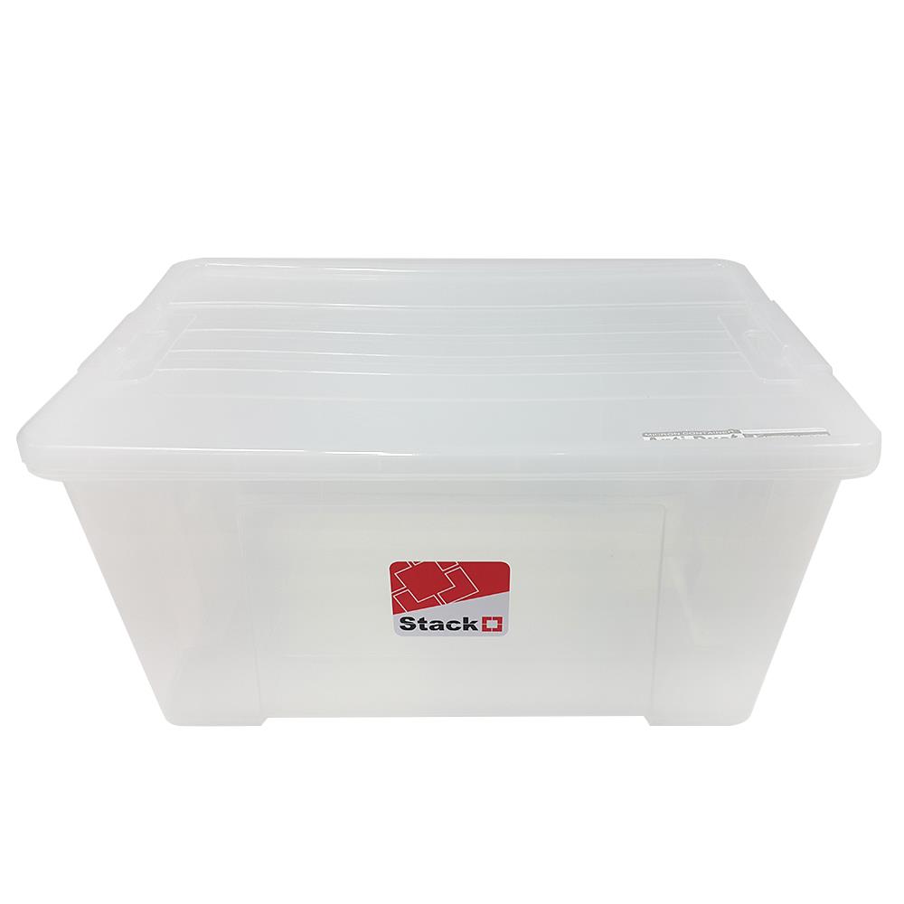 STORAGE BOX STACKO 6653 40L CLEAR