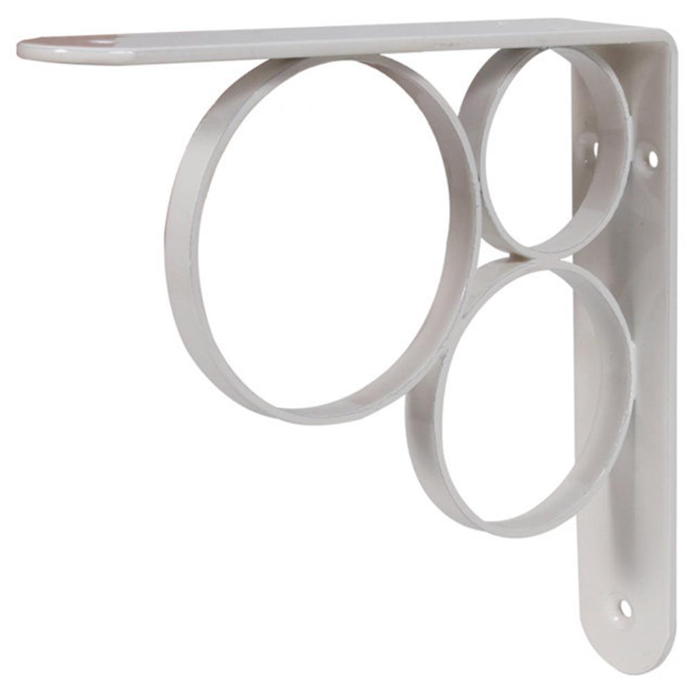 BRACKET STACKO O 15X15CM WHITE