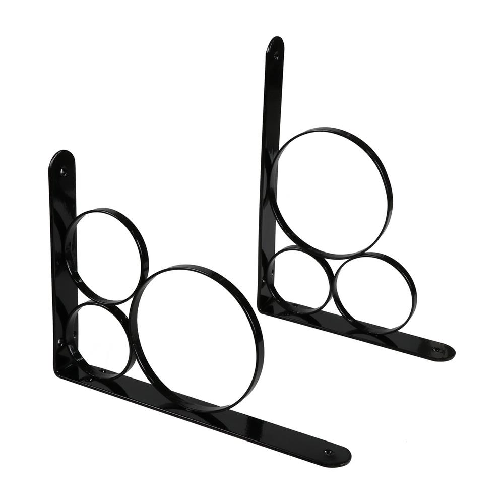 BRACKET STACKO O 25X18CM BLACK