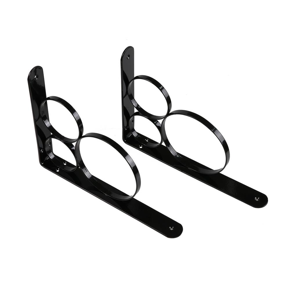 BRACKET STACKO O 25X18CM BLACK