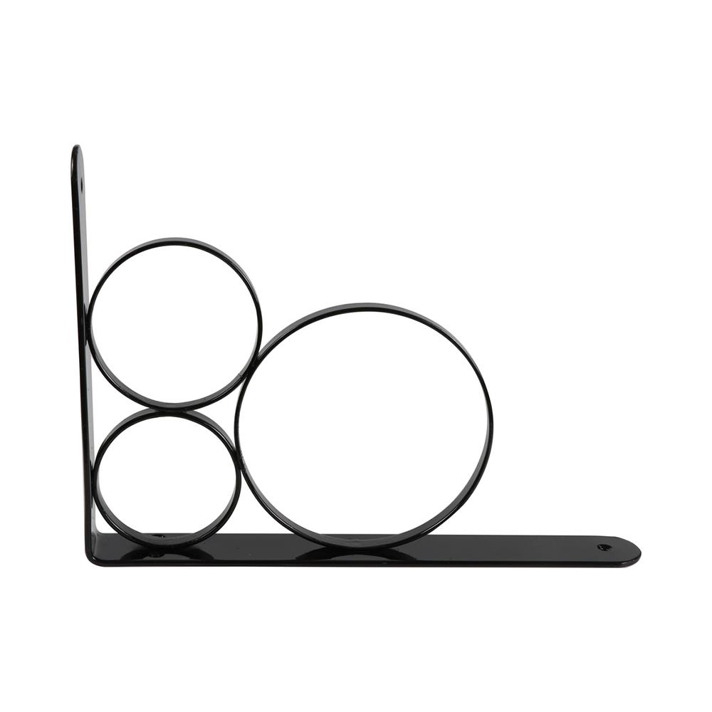 BRACKET STACKO O 25X18CM BLACK