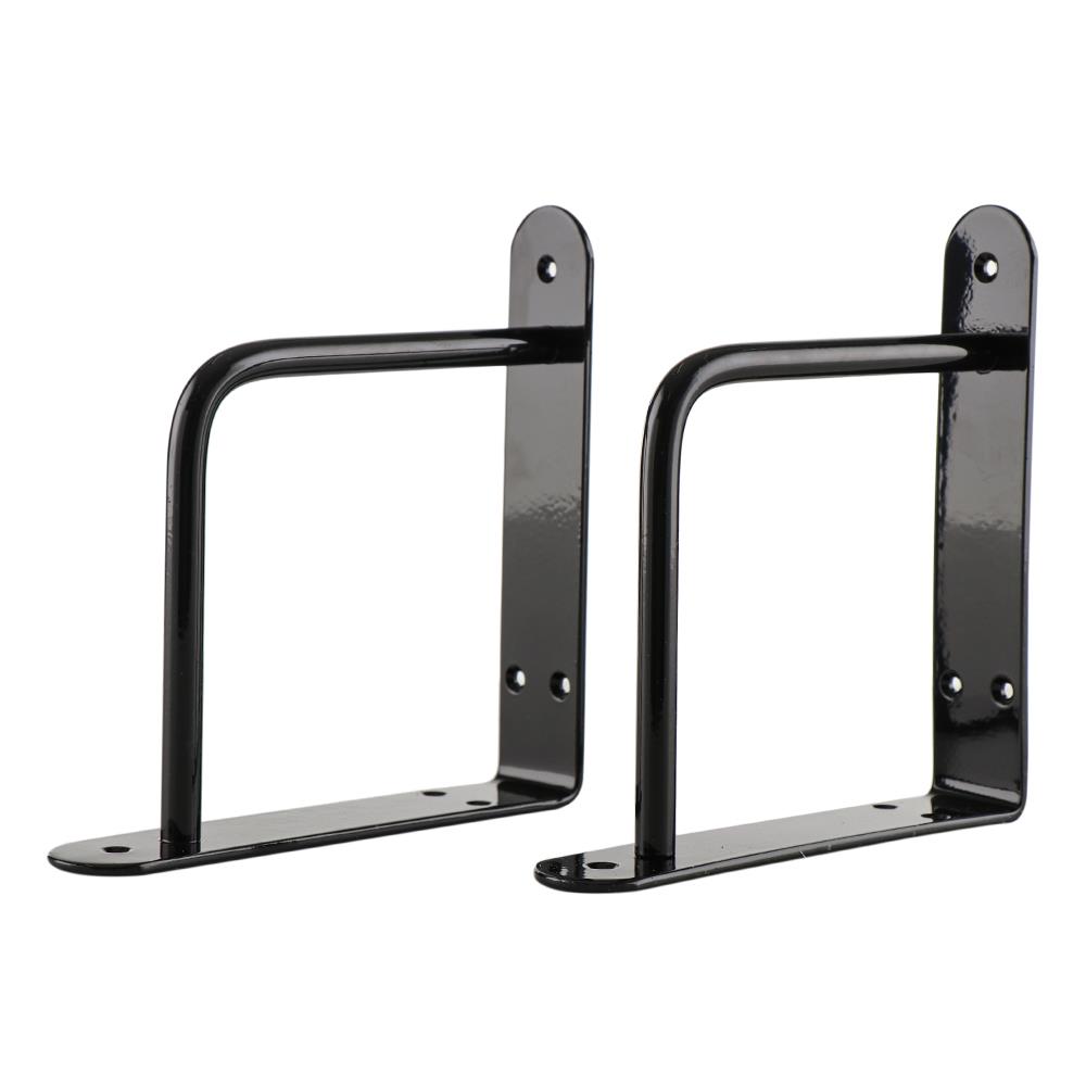 BRACKET STACKO P 3X15X15CM BLACK
