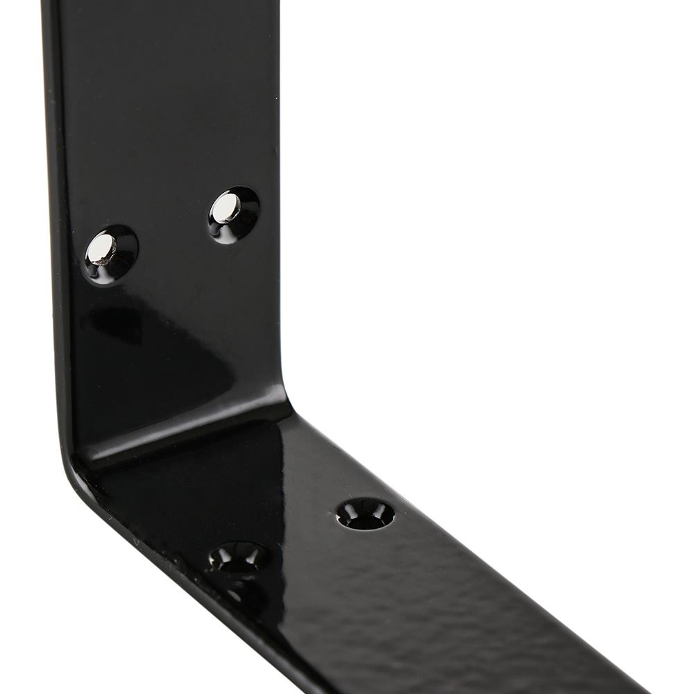BRACKET STACKO P 3X15X15CM BLACK