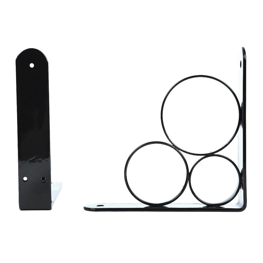 BRACKET STACKO O 15X15CM BLACK