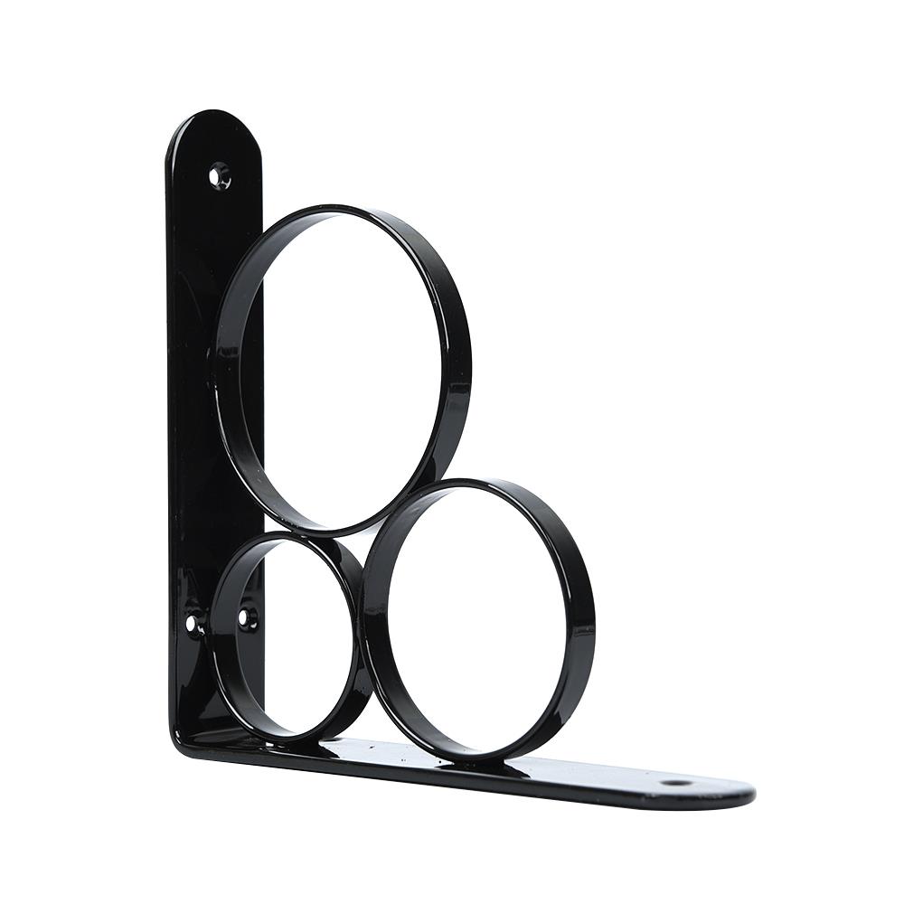 BRACKET STACKO O 15X15CM BLACK