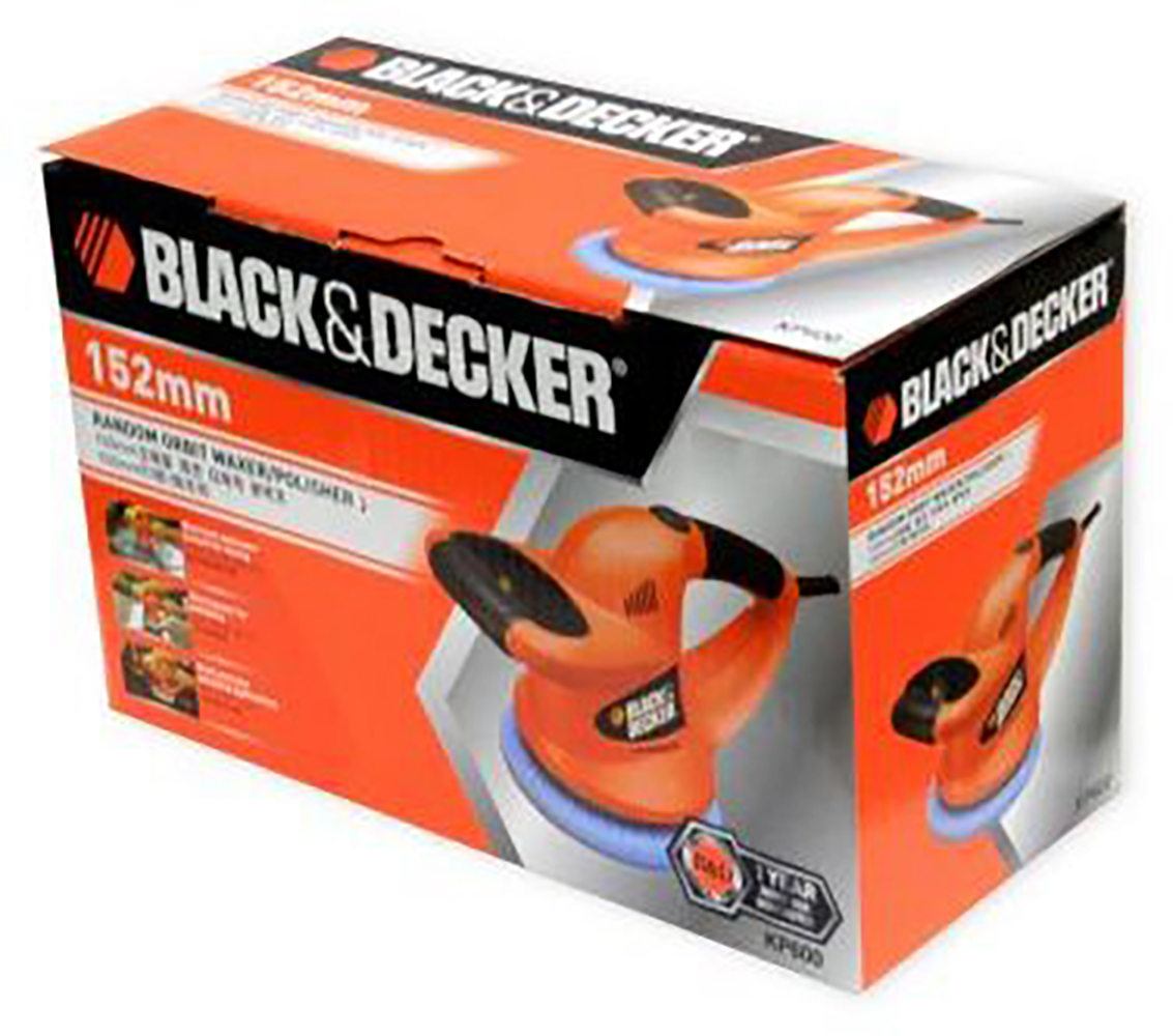 BLACK AND DECKER CAR WAXER/POLISHER 60W KP600 RED