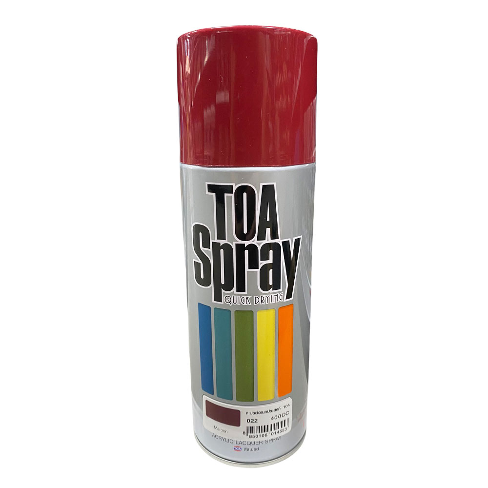 TOA AEROSOL SPRAY PAINT 400CC 022 MAROON