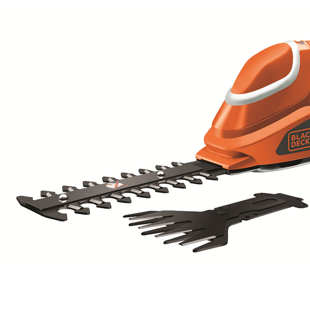 BLACK+DECKER SHEAR SHRUBBER GSL700 WITH 7A BATTERY AND KITS ORANGE