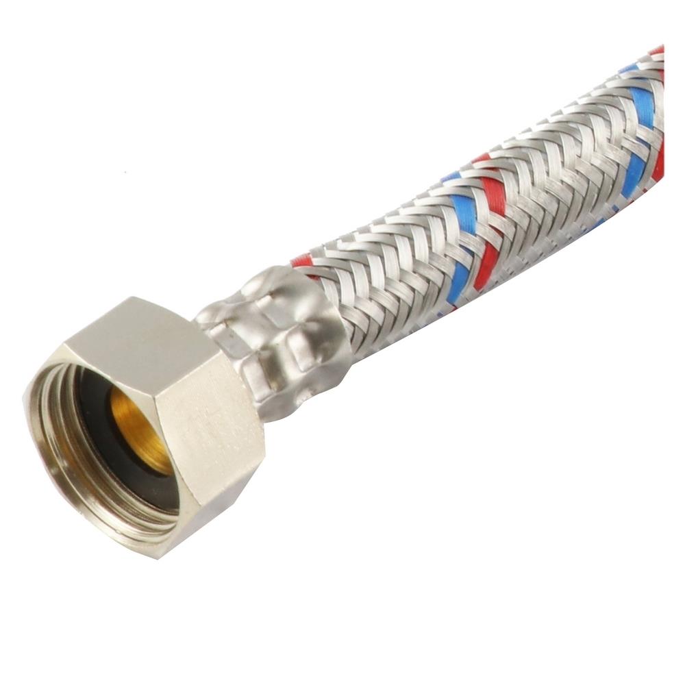 STAINLESS STEEL TOILET WATER INLET HOSE 12IN MOYA MY-SST12