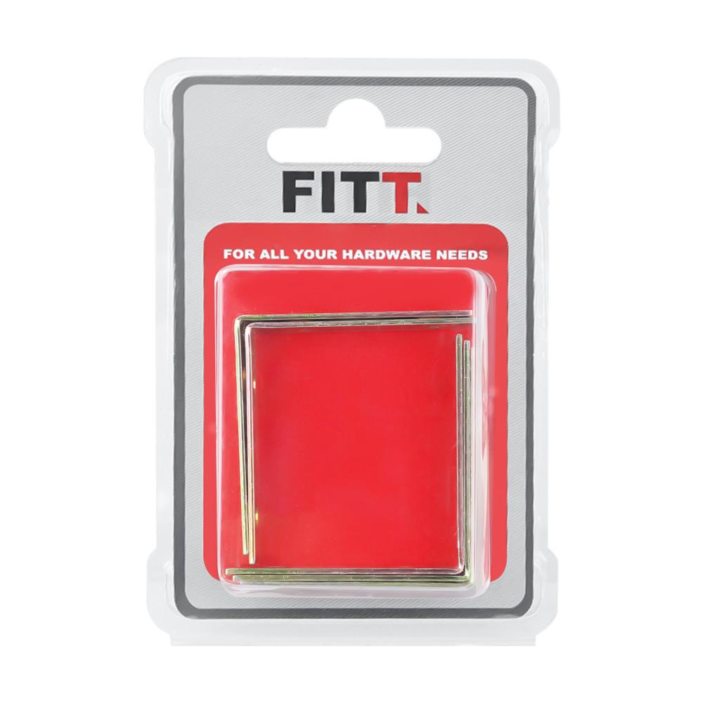 L-SHAPED ANGLE BRACKET FITT SA-1580 15x80MM 5PCS