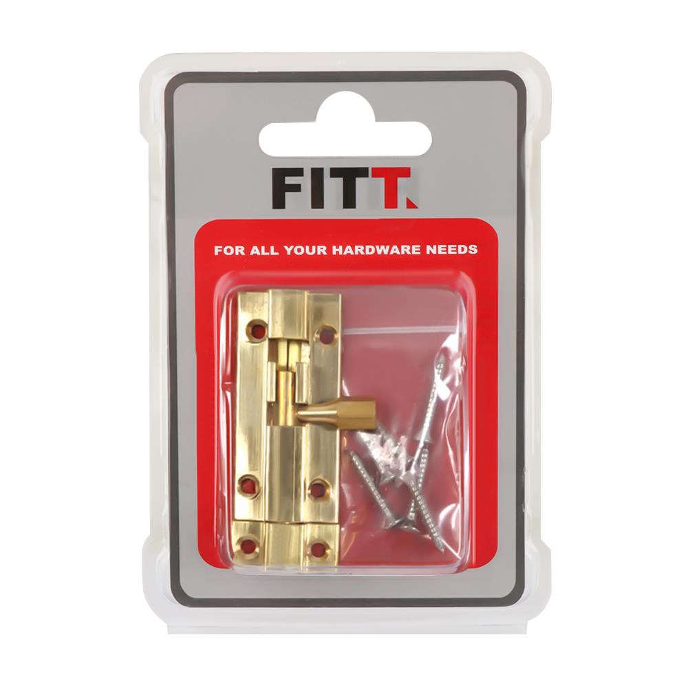 DOOR BOLT FITT BB-009 2” 1EA