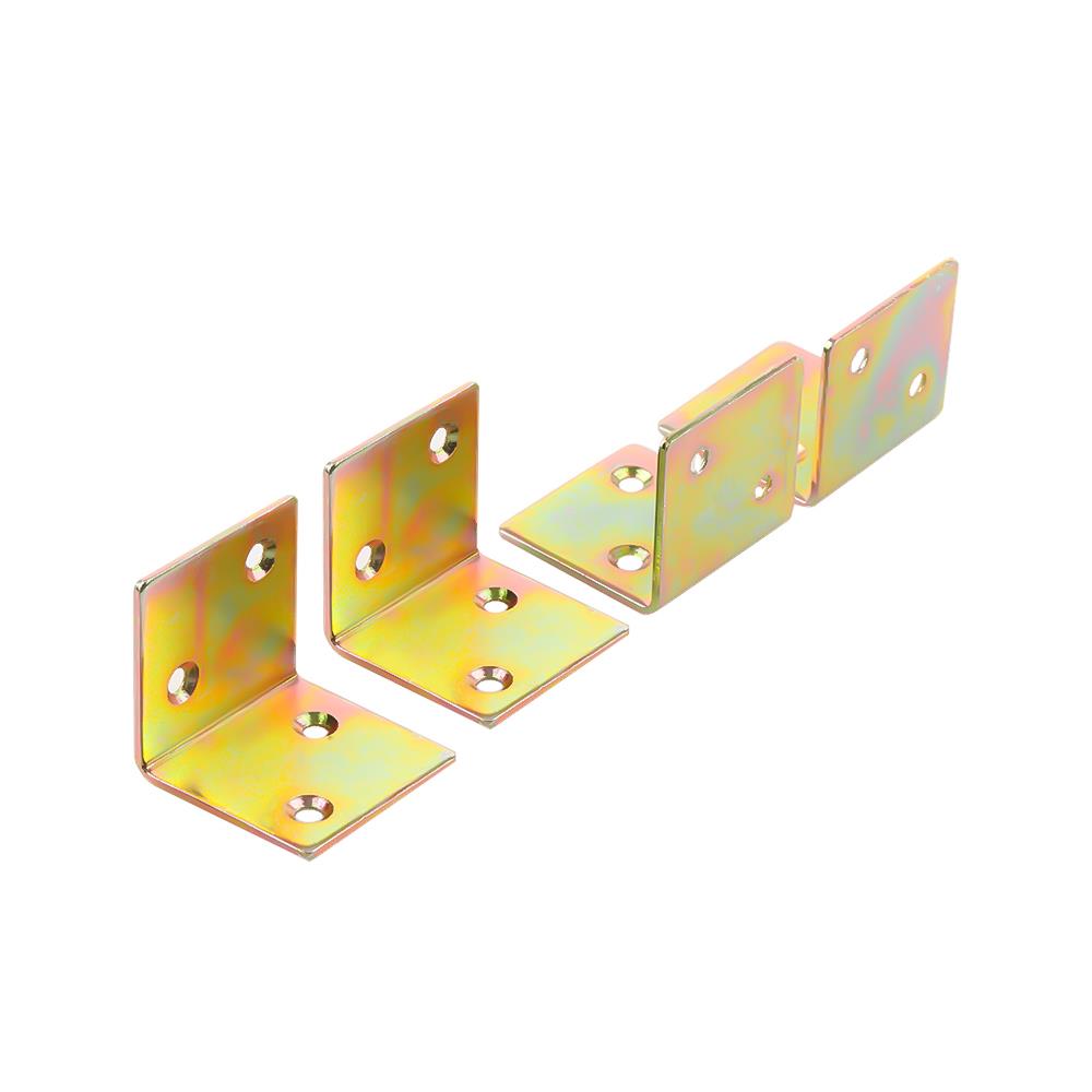 L-SHAPED ANGLE BRACKET FITT SA-4C 40x40MM 4PCS