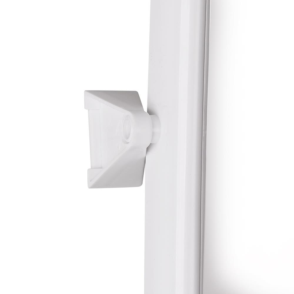 PLASTIC SQUARE MIRROR BATH TIME BM02 WHITE