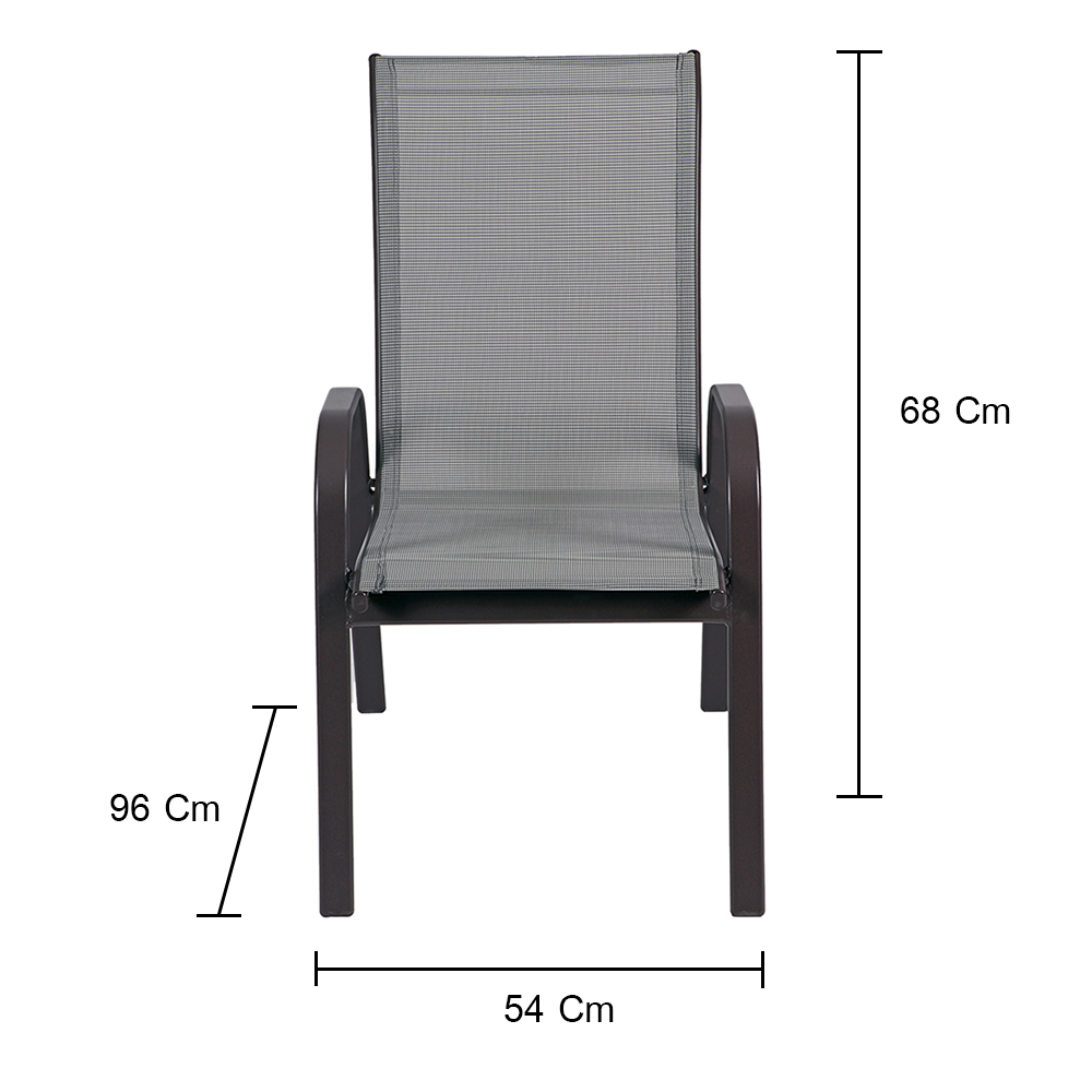 HOMEPRO SPRING PATIO SET 4 SEAT MARENA GRAY