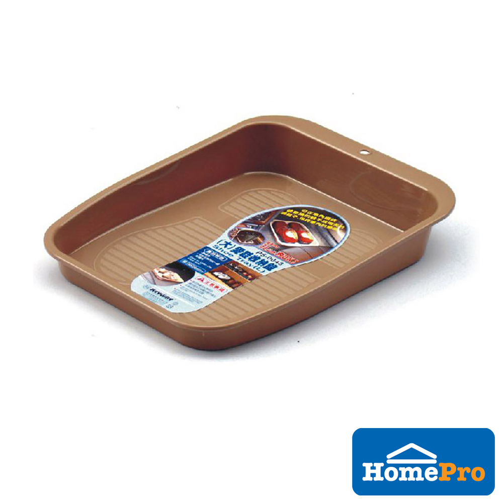 KEYWAY SHOE TRAY P50048 LARGE SIZE W27XD37XH6 CM BROWN