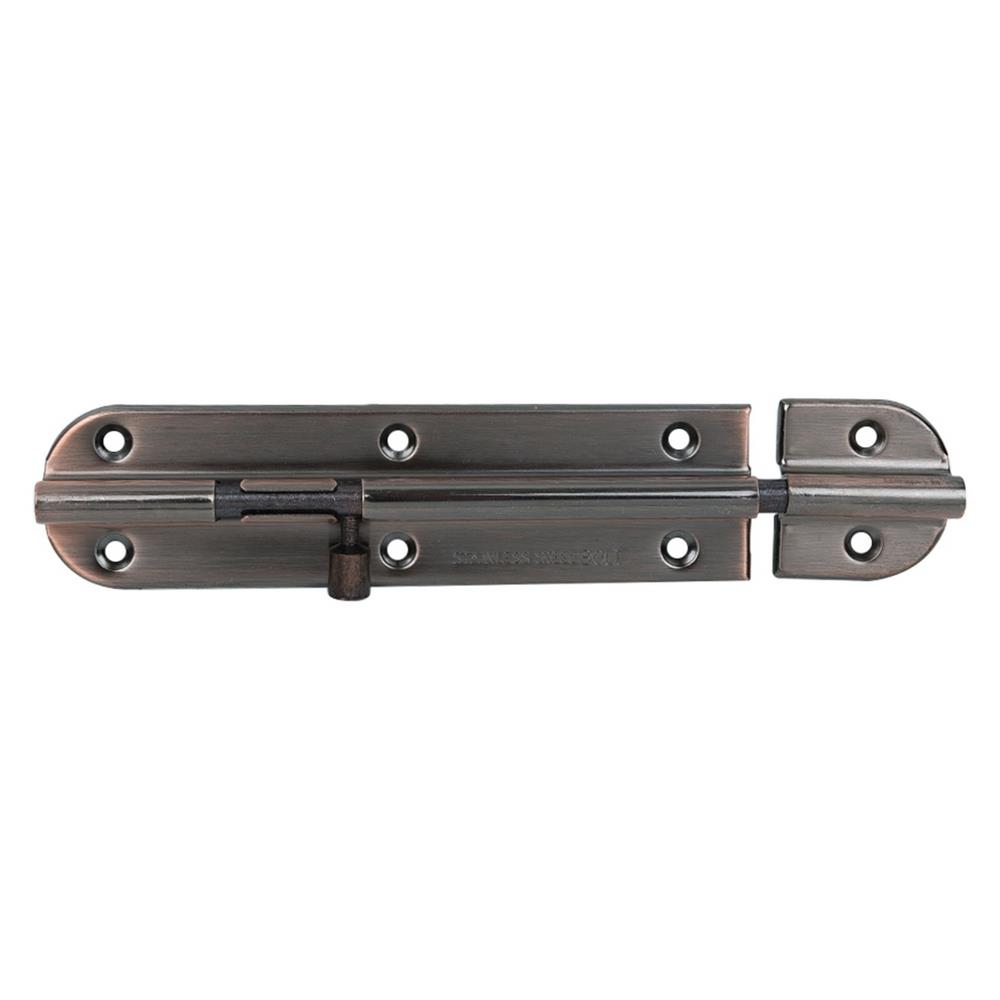 DOOR BOLT FITT WL36-2AC 6” ANTIQUE COPPER