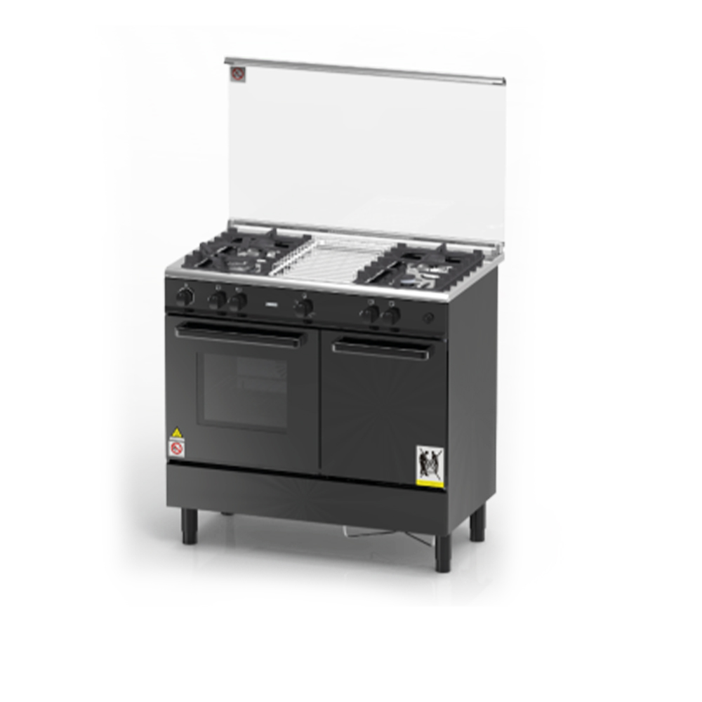 ZANUSSI FREE STANDING GAS ZCG940K DIMENSION (W90 X H86 X D55 CM)