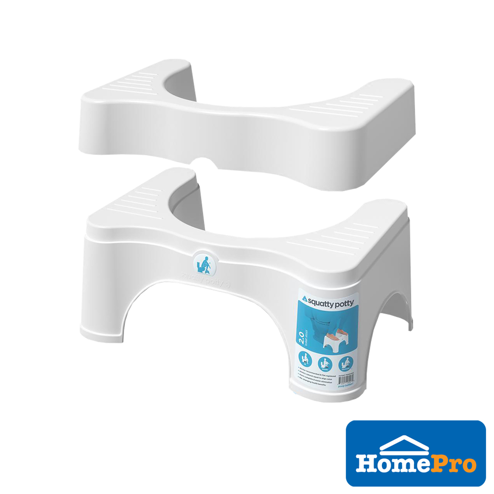 SQUATTY POTTY ECCO TOILET STOOL LI-002 W54XD33XH23 CM WHITE