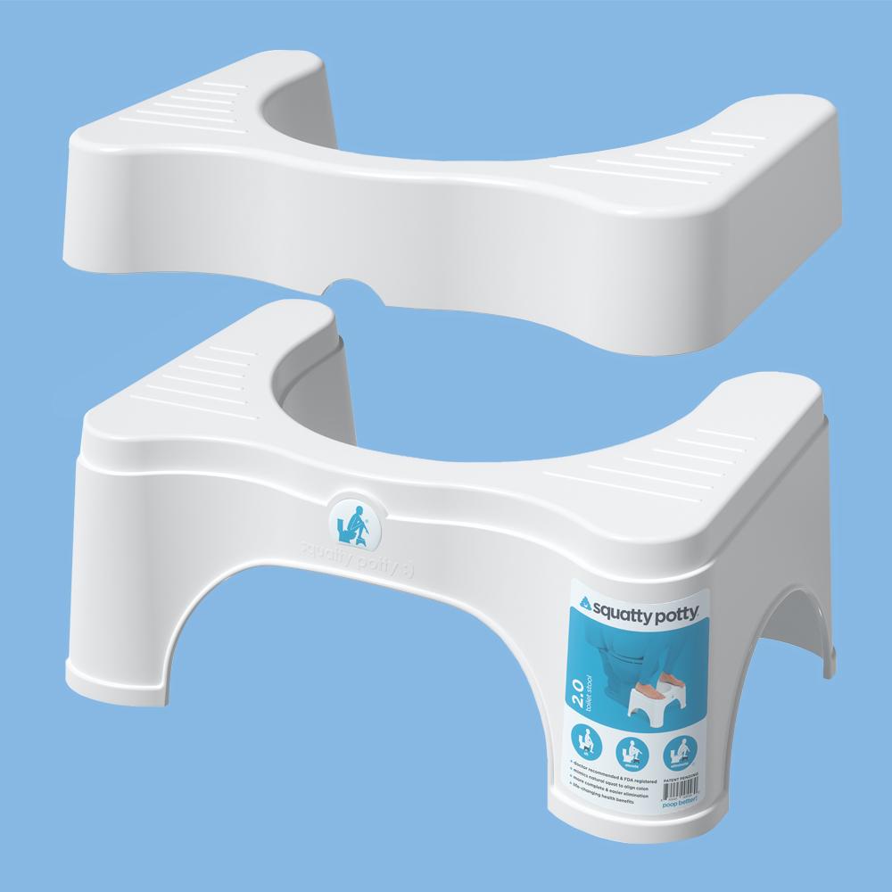 SQUATTY POTTY ECCO TOILET STOOL LI-002 W54XD33XH23 CM WHITE