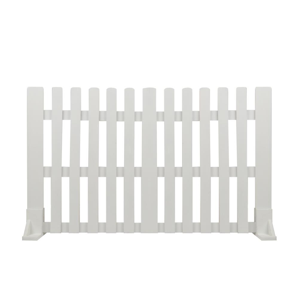 TENG WOODEN FENCE SPRING 100X60CM WHITE