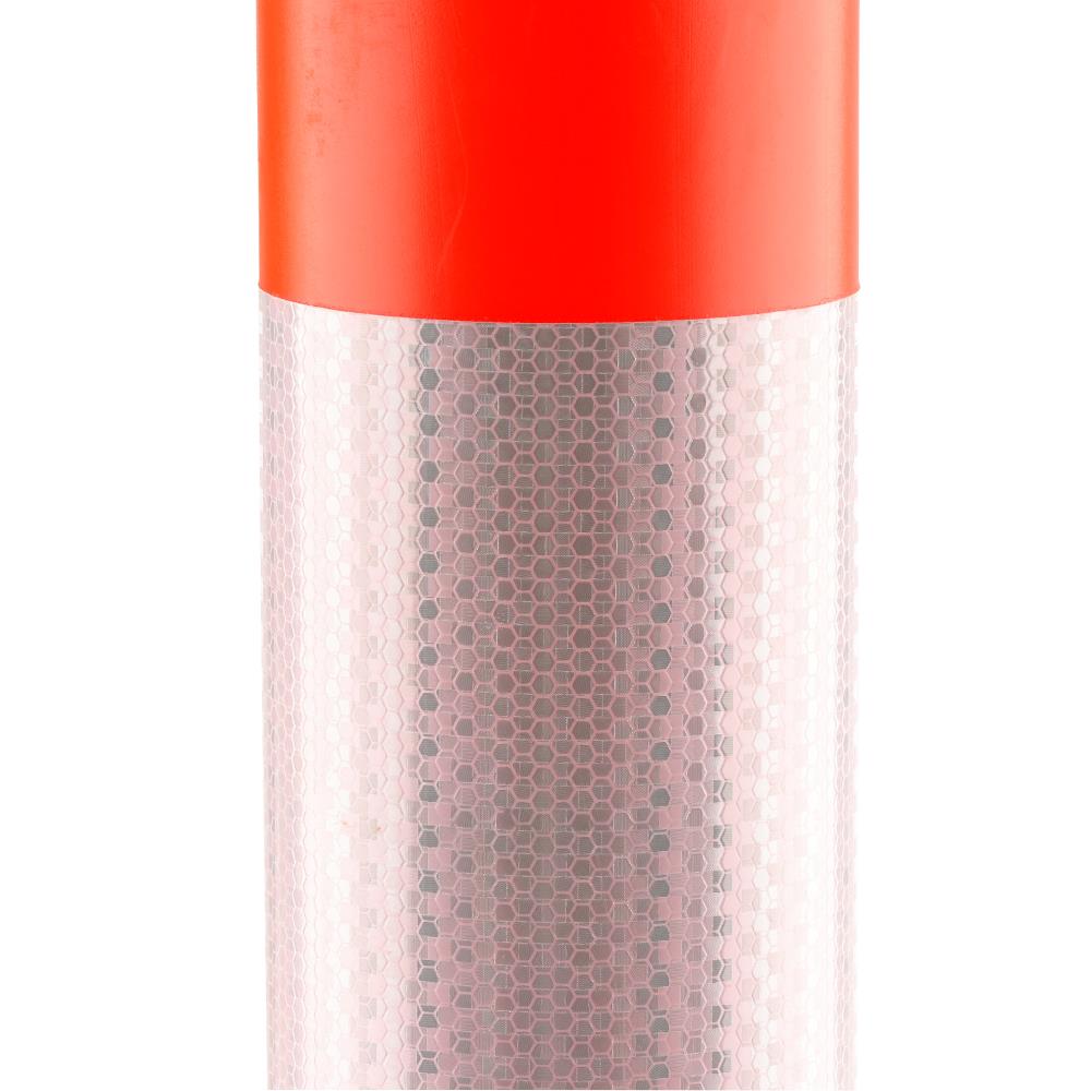TRAFFIC BALLARD RIGHT 80CM RED