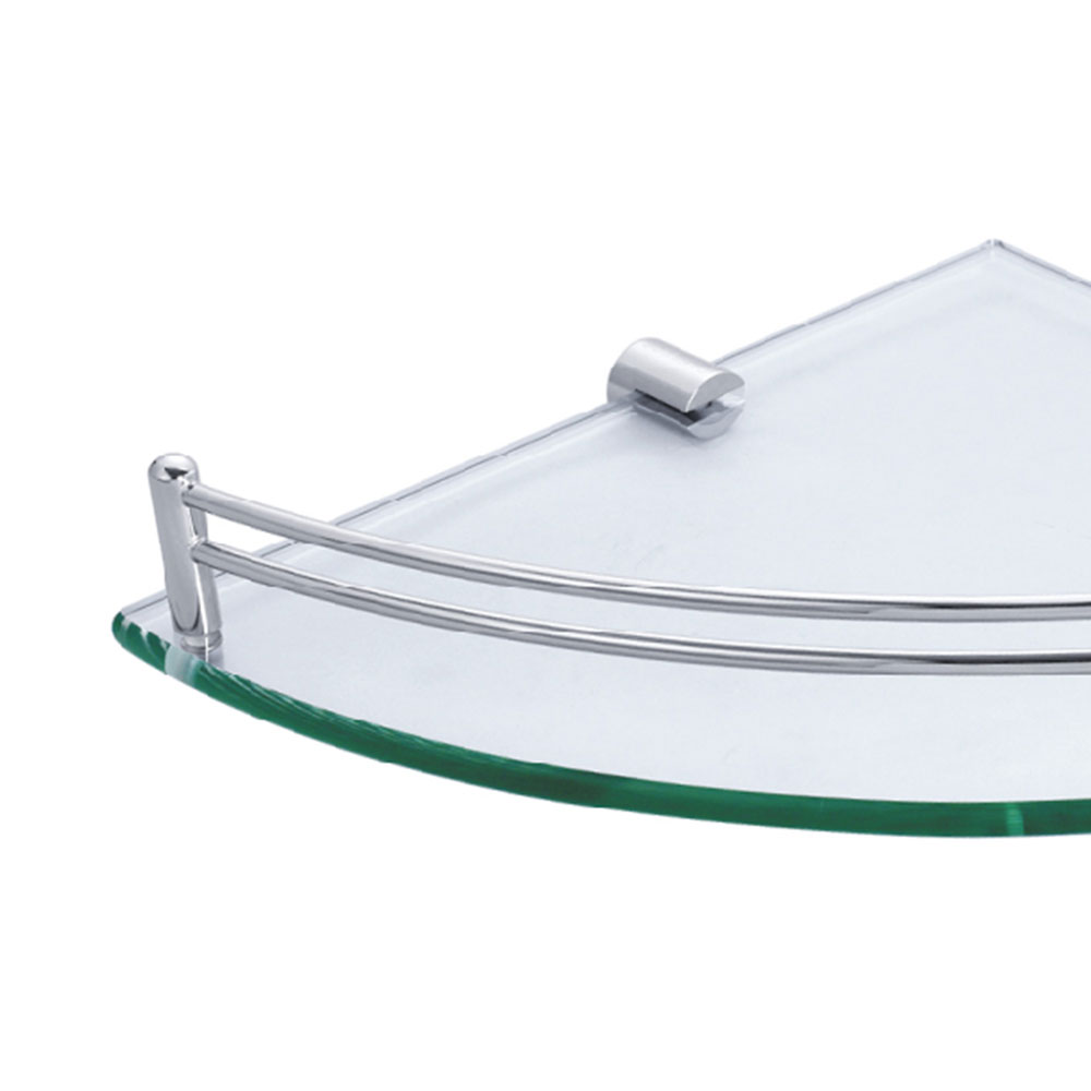 SORENTO GLASS SHELF 1 TIER SRT2106C W25XD25XH5 CM