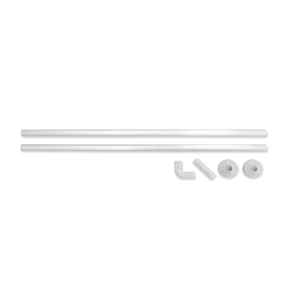 SHOWER CURTAIN ROD WSP 2IN1 LT2 80X80CM
