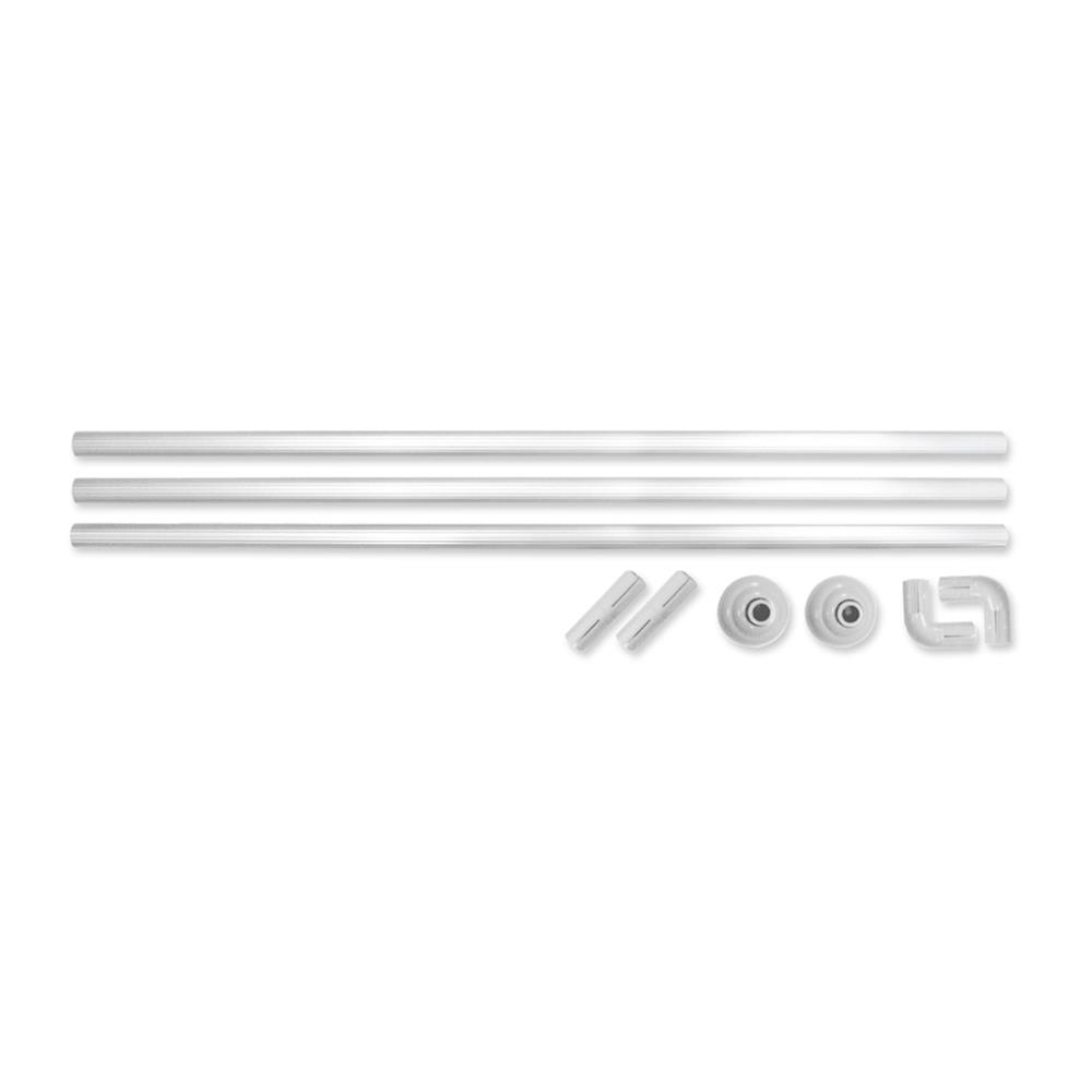 SHOWER CURTAIN ROD WSP 3IN1 LT1 80X80X80CM