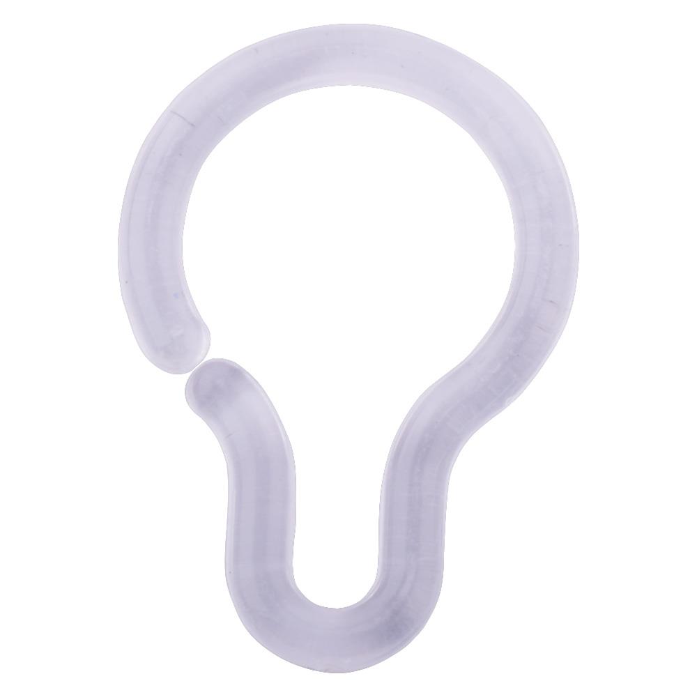 MOYA SHOWER CURTAIN HOOK HK-01 CLEAR