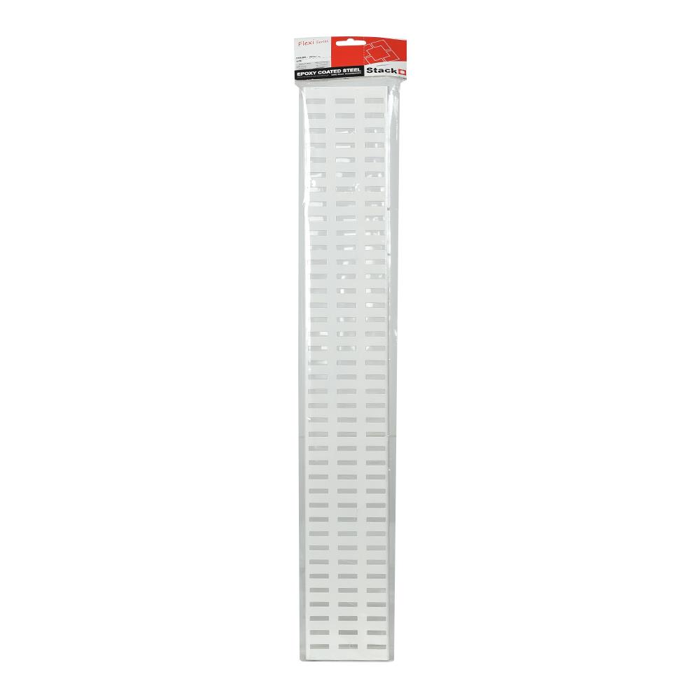 STACKO SHELF MESH PEGBOARD 60X1.5X10CM WHITE