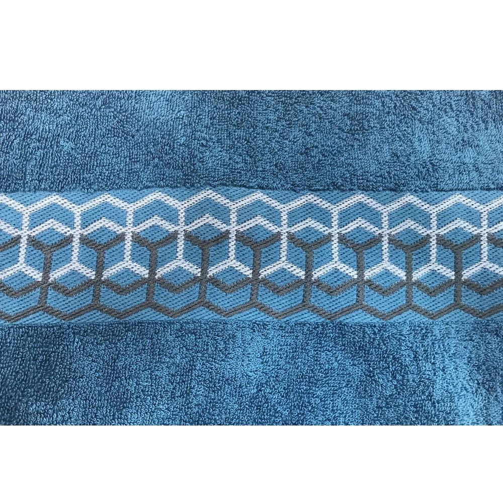 TOWEL HOME LIVING STYLE CHAIN 27X54IN BLUE