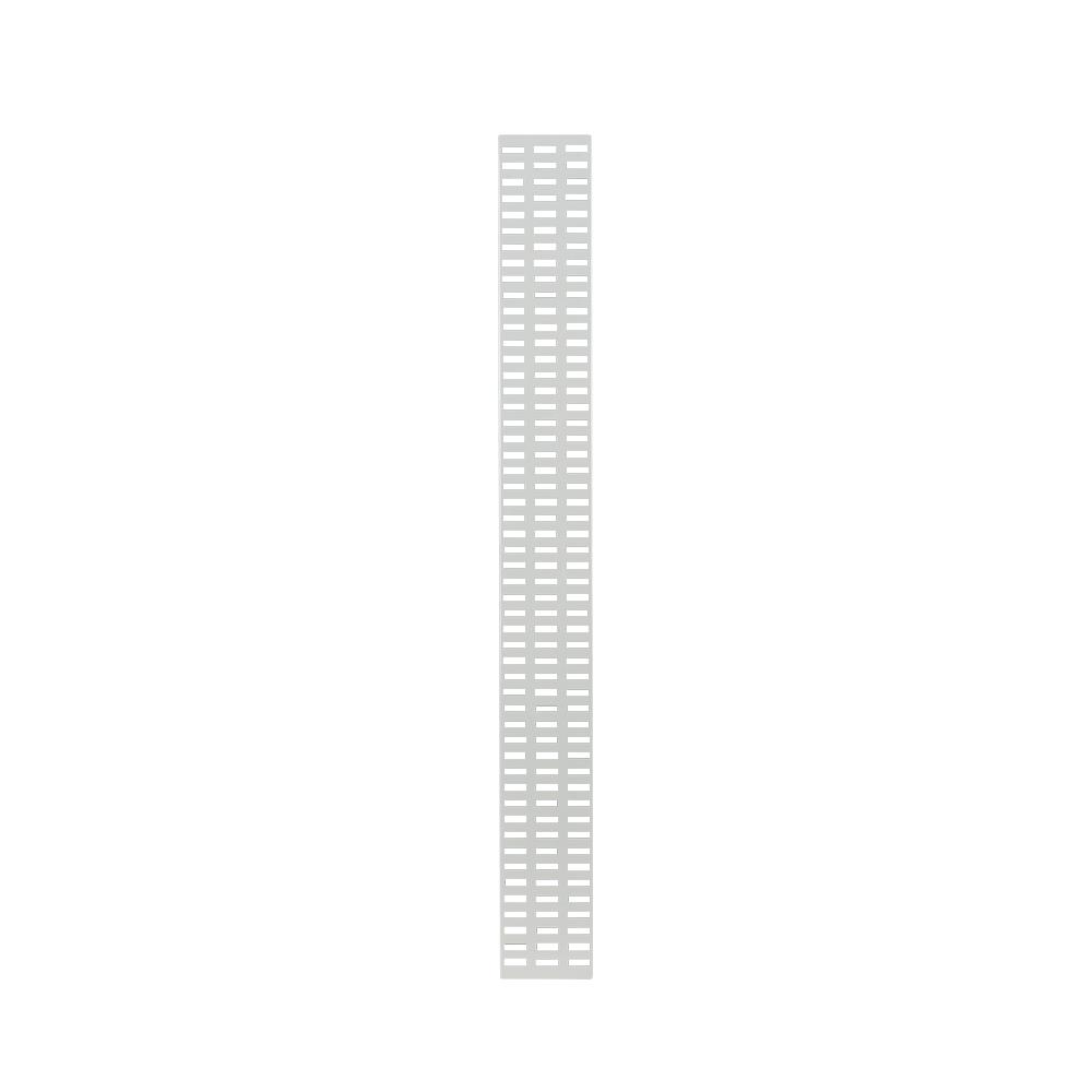 STACKO SHELF MESH PEGBOARD 80X1.5X10CM WHITE