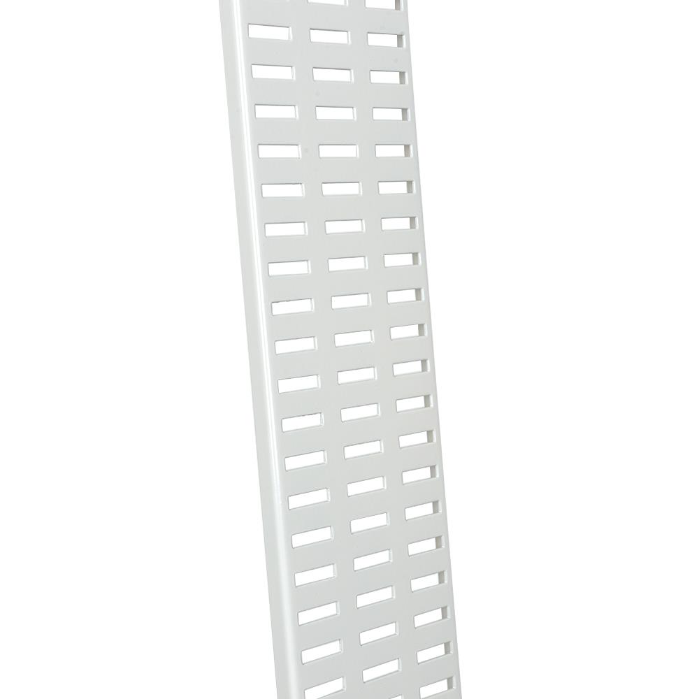 STACKO SHELF MESH PEGBOARD 80X1.5X10CM WHITE
