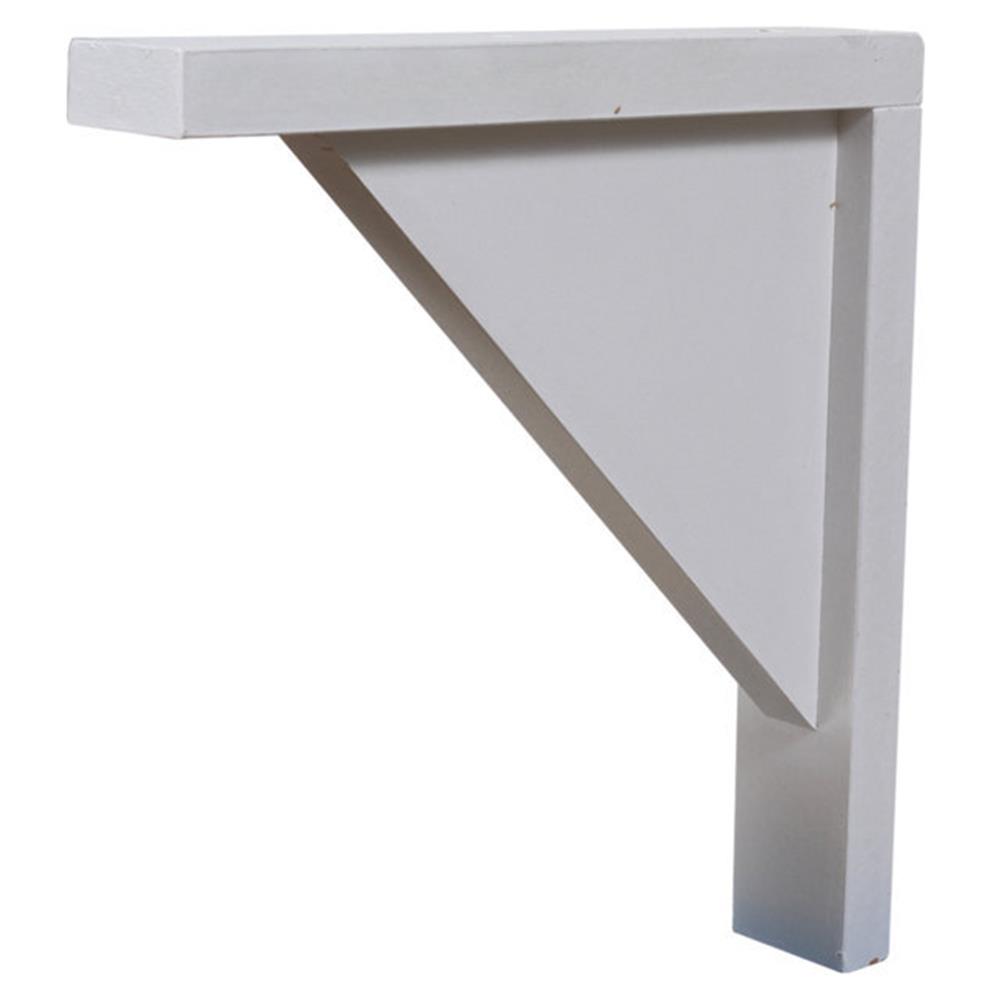 FASTTECH WOODEN BRACKET 19X20.5CM WHITE