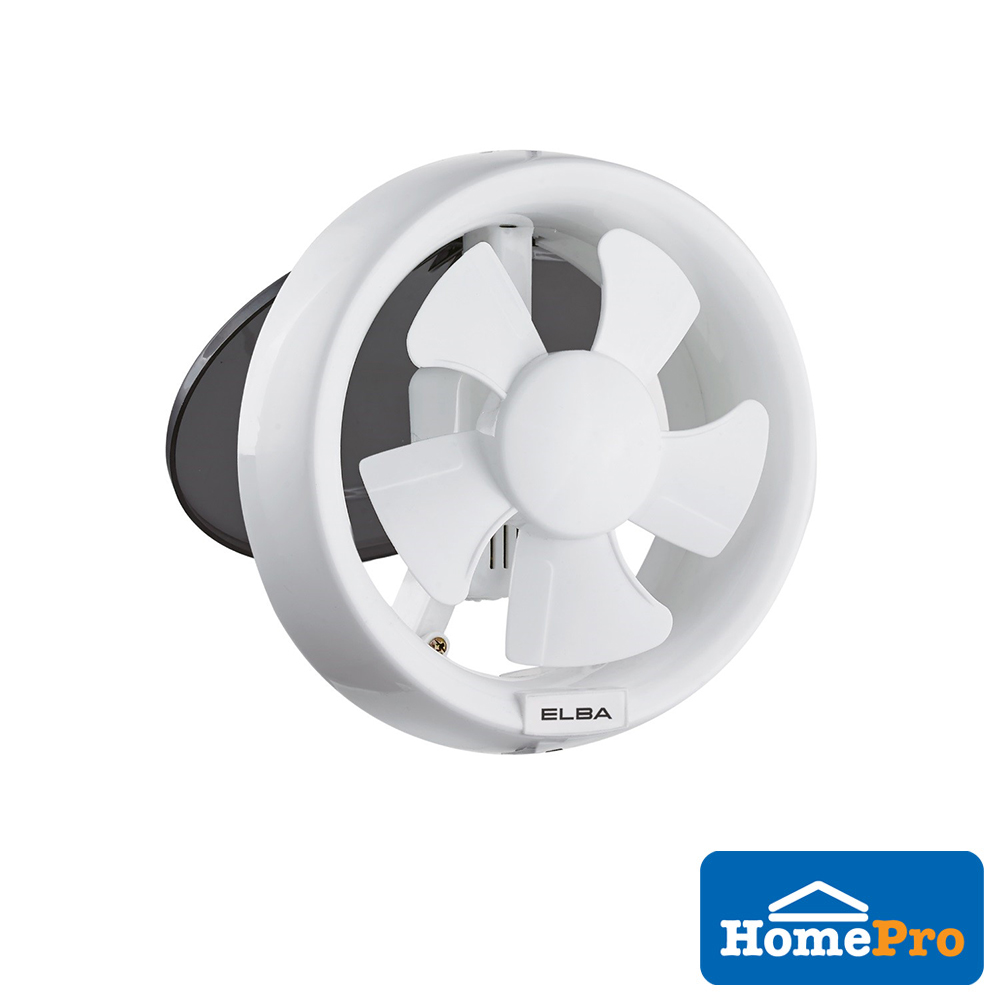 ELBA VENTILATION FAN GLASS MOUNTED BLADE EVF-E0815 20W 8 WHITE